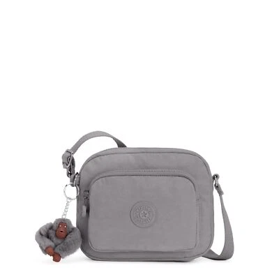 Bolso Bandolera Kipling Hubei 7.75''L x 6''H x 3.25''D Gris Paloma Foto 1 de 4