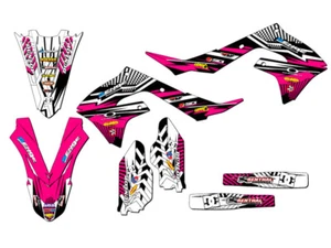 2022 KX 450 SR MAYHEM Pink Senge Graphics Kit Compatible with Kawasaki - Picture 1 of 10