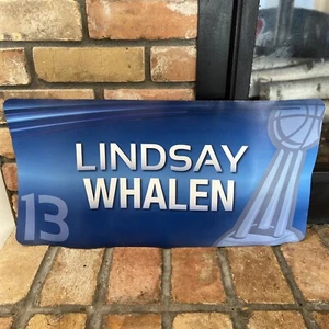 2013 Lindsay Whalen Minnesota Lynx WNBA Championship Parade Magnet Car Sign - Picture 1 of 5
