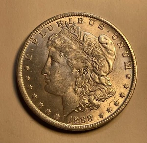 ~1888-P Morgan Dollar~ schöne starke Prägung vz/stgl - Bild 1 von 2