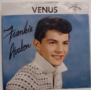 Frankie Avalon - Venus - 1959 Teen Idol Picture Sleeve & 45 - Bild 1 von 4