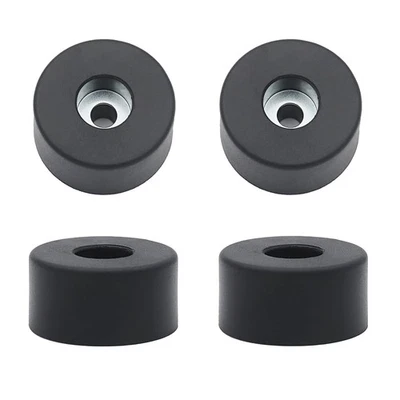 QTCIAL 4pk Air Compressor Isolator Pads, Replacement Rubber Feet