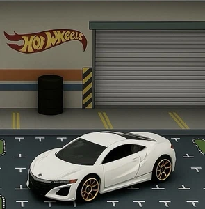 Hot Wheels '17 ACURA NSX (White) Mint/Loose - Picture 1 of 7