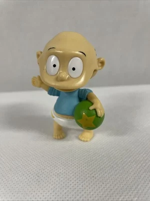 Коллекционная фигурка 2017 Rugrats Tommy 2,5 дюйма ПВХ зеленый шар Viacom Just Play - Изображение 1 из 4