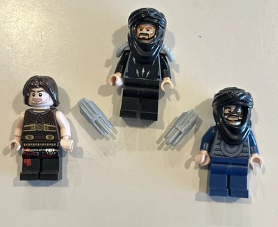 Lego Prince of Persia Minifigure Lot A - Dastan / Ghazab / Setam Hassansin - Image 1 of 2