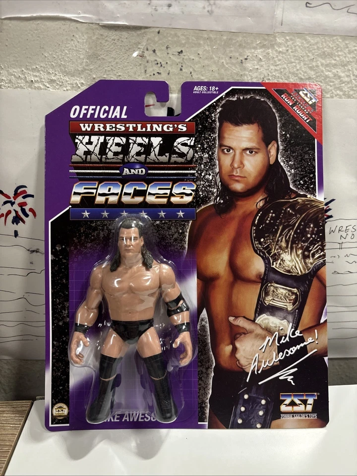 ZST Mike Awesome Zombie Sailors Heels & Faces Series 4 WWE ECW FMW FIGURE MOC - Image 1 of 4