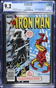 Iron Man #194 CGC 9.2 (1985) - 1ª aplicación del quiosco Scourge & Alice Nugent - Imagen 1 de 2