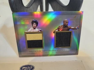 Bruce Lee Floyd Mayweather Andenken Relikt Karten Lot - Bild 1 von 8