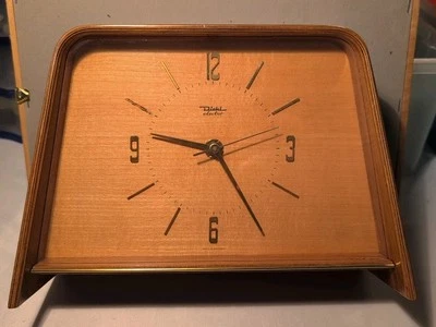 Diehl Electro Tischuhr Quartz 50-60 Jahre RAR  - Bild 1 von 4