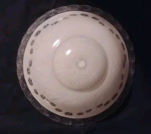  Hermosa FLOR SILVESTRE BLANCA ESMERILADA Vidrio de Techo 3 Agujeros Pantalla de Luz A4 - Imagen 1 de 3