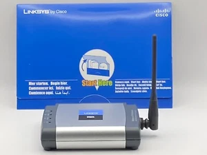 Cisco Linksys WPSM54G Wireless-G Print Server - Picture 1 of 7