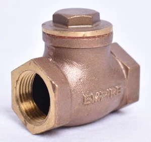 Empire Brass 3/4" In-Line Swing Check Valve - Picture 1 of 7