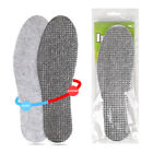 1Pair Aluminum Foil Insoles Winter Warm Summer Cool Wool Shoe Pads Insert So-hf