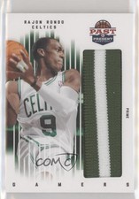 2011-12 Past & Present Gamers Materials Prime /10 Rajon Rondo #70
