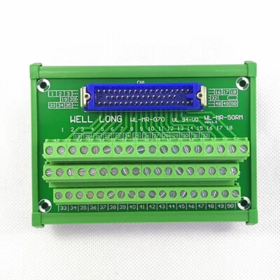 MR-50M MR-50RMD2+ Interface Module Male Header Breakout Board I/O Terminal Block - Image 1 of 4