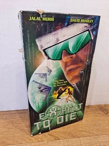 Expect To Die - Jalal Merhi - David Bradley - 1997 - VHS Movie - GOOD SCREENER - Picture 1 of 3