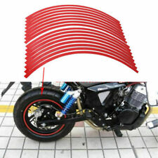 17'' Motorcycle Car Scooter Wheel Rim Stripe Tape Reflective Stickers Decal Kit