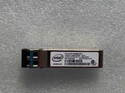 Genuine Intel E10GSFPLR FTLX1471D3BCVI31 Ethernet SFP+ LR,Support X520 X710 - Image 1 of 4