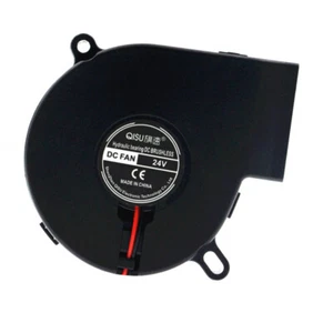 7525 DC Radial Turbo Blower Fan Mini Brushless Cooling Fan 5/12/24V 2500-3700RPM - Photo 1/6