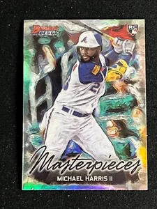 2023 Bowman's Best MICHAEL HARRIS II OBRAS MAESTRAS BRAVES RC BM-4 - Imagen 1 de 2