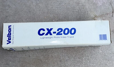 Velbon Lightweight Photo / Video Tripod Aluminum CX-200 - Image 1 of 2