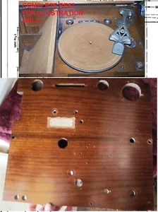 1930 RCA RE57 MOTORBOARD Victrola Electrola Radiola Home Recording Disc Recorder - Picture 1 of 14