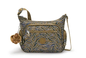 Kipling GABBIE S Crossbody Bag - Undersea Leaves RRP £88.00 - Picture 1 of 8