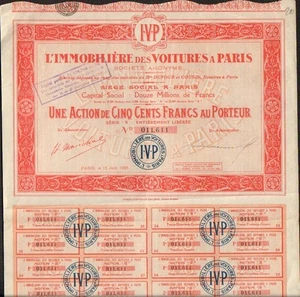 Immobilière des VOITURES à Paris (I) - Picture 1 of 1