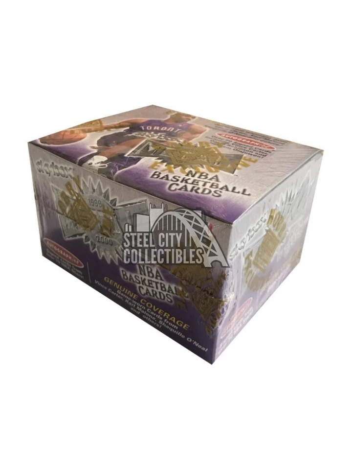 1999-2000 Fleer Metal Basketball Factory box 28 packs of 10 cards each