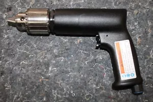 Air Drill with 1/2 Inch Chuck INGERSOLL RAND 728NA3JACOBS CHUCK 1/2 In 90 PSIG 6 - Picture 1 of 3