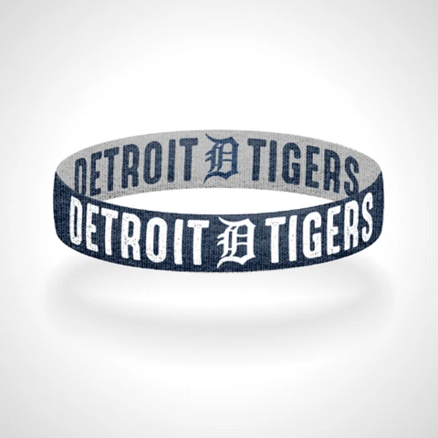 Reversible Detroit Tigers Bracelet Wristband Always A Tiger Cover