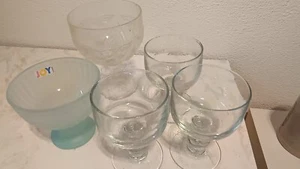 Konvolut dessertschalen glas 5 Stück  - Bild 1 von 2