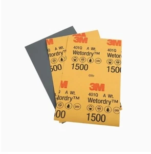 Hoja abrasiva 3M WETorDRY 401Q 1500 papel de lija de grano (50 hojas/paquete) - Imagen 1 de 6