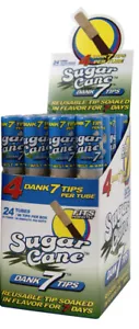 2 Boxen (48 Röhrchen) Dank7Tips Sugar Cane wiederverwendbare Holztips Zuckerrohr - Bild 1 von 3