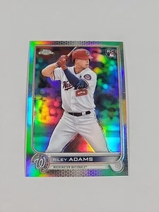 2022 Topps Chrome Riley Adams Refractor #103 - Picture 1 of 2