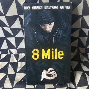 8 Mile VHS 2003 Eminem Brittany Murphy Drama Hip Hop Movie Universal PG-13 - Picture 1 of 8