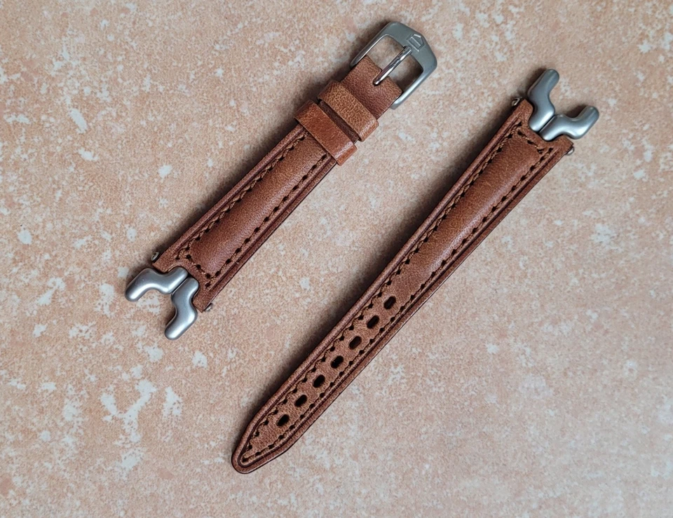 Nuevo TAG Heuer Mujer SEL Cuero Marrón Correa de Reloj Pulsera Banda WG131A WG1312 Foto 1 de 4