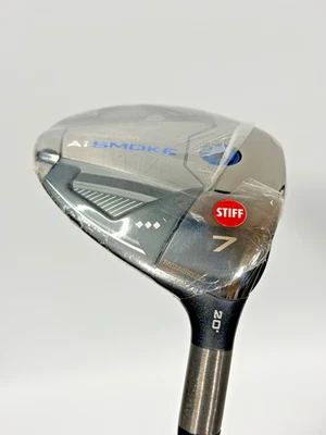 Callaway Ai Smoke Triple Diamond 7 Wood 20° Denali Black 70g Stiff 42” NEW - Image 1 of 4