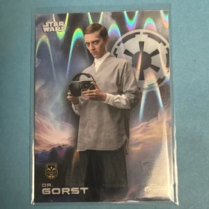 2025 Topps Chrome Star Wars Raywave Refractor Dr. Gorst #34 - Picture 1 of 4