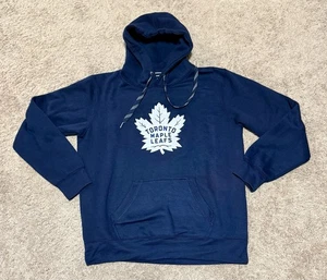 NHL Toronto Maple Leafs Hockey Hoodie Men’s XL Pullover Blue  - Picture 1 of 9