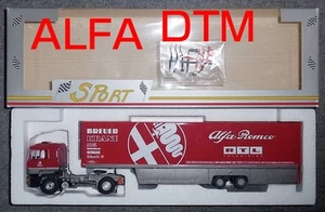 1 43 RTL Alfa Romeo 155 IVECO Transporter DTM ALFACORSE ALFA R - Foto 1 di 3
