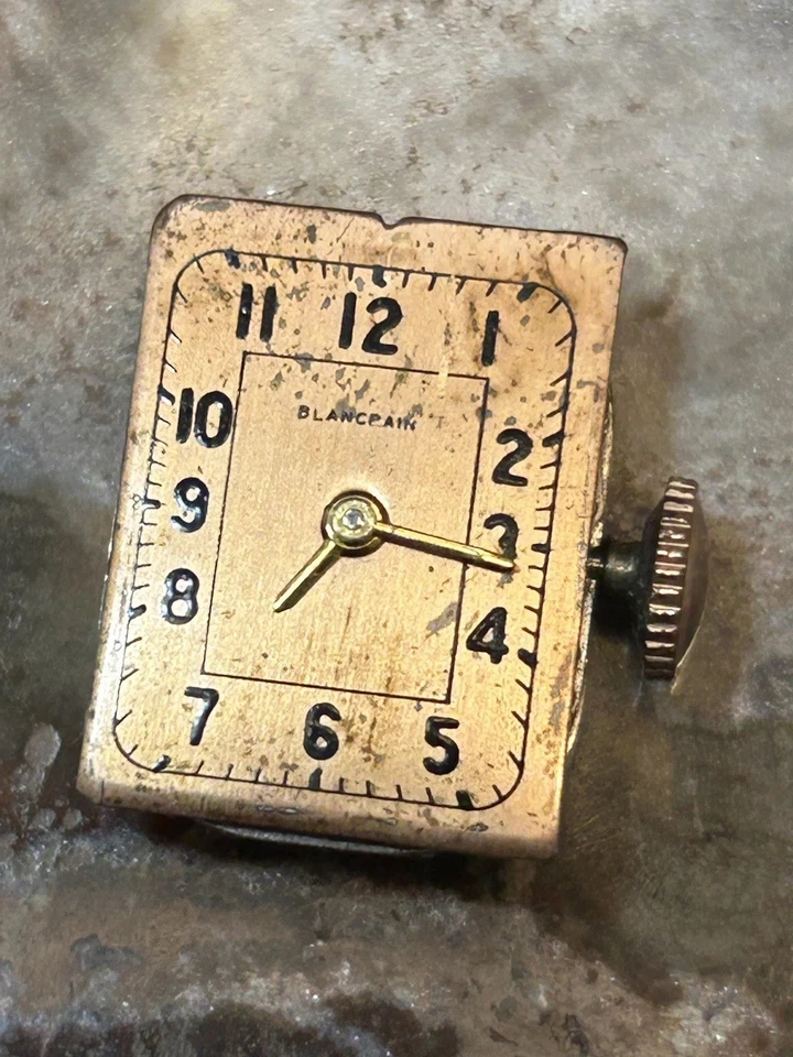 Vintage Women’s Blancpain Swiss Made 17j Manual Wind Movement And Dial. Runs - Image 1 of 4