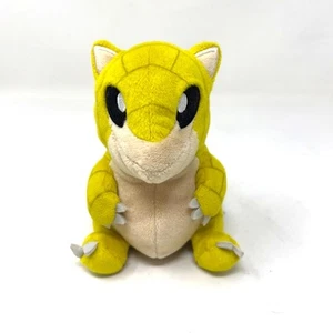 Pokemon Center Sandshrew 5" Fit Sitting Cuties Plush Yellow Beanie Sensory Toy - Picture 1 of 8
