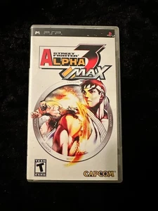 Street Fighter Alpha 3 Max - PSP - CIB komplett (NTSC - Amerika) Hinweis lesen. - Bild 1 von 5