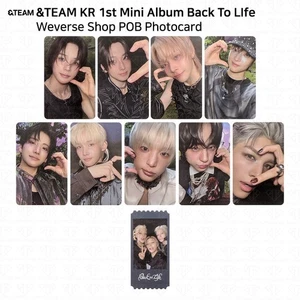 &TEAM KR 1. Mini Album Back To Life Weverse Shop POB Fotokarte Foto Ticket - Bild 1 von 21