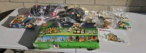 LEGO Minecraft: The Iron Golem Fortress (21250, 40293! + Many Figurines + More - Picture 1 of 11