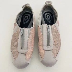 Diana Ferrari Supersoft Comfort Shoes SHONA Size 8.5C Pink Grey Zip Close - Picture 1 of 8