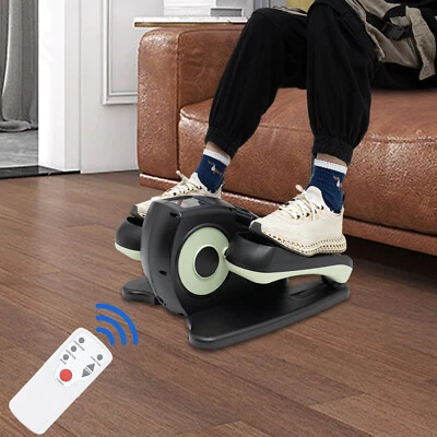 Under Desk Elliptical Machine Electric Seated Leg Foot Pedal Exerciser w/ Remote - Image 1 of 4