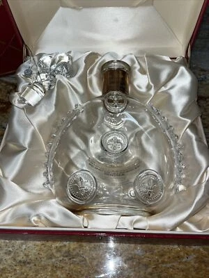 Baccarat Cristal Remy Martin Luis XIII Jarra Coñac Botella Vacía con Caja Foto 1 de 4
