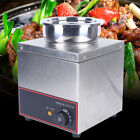 Cheese Dispenser with Hot Fudge Caramel Warmer Stainless Steel Heater 30-110 ℃